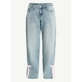 thumbnail image 5 of No Boundaries Baggy Jeans with Side Bow, Women’s 00-18, 5 of 5