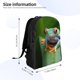 thumbnail image 4 of Balery Red-Eyed Tree Frog Mochila - Mochila Estilosa y Duradera para Laptop de 15 Pulgadas con Tela Oxford Impermeable, 4 of 8