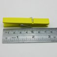 thumbnail image 2 of 30pcs Durable 2.9 Inch Wooden Clothespins Clothes Pegs (Yellow), 2 of 2