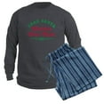 thumbnail image 6 of CafePress - Dear Santa Mistakes Were Made - Men's Long Sleeve Charcoal Pajama Set, 6 of 7