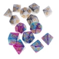 thumbnail image 1 of Dados poliédricos 14 piezas D20 D12 D10 D8 D6 D4 Hugo, 1 of 10