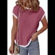 thumbnail image 2 of Camisetas de Corta para Mujer, Color Rojo, Talla XL, 2 of 7