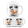 thumbnail image 4 of WIRESTER 11 Oz Ceramic Tea Cup Coffee Mug, Oh For Fox Sake, 4 of 7
