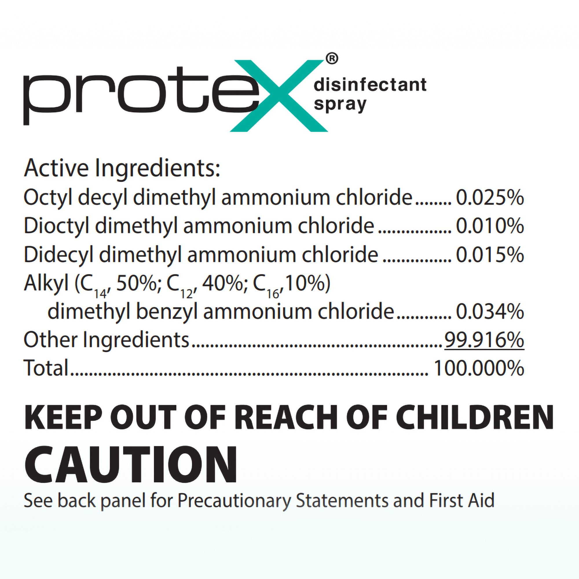 Protex Disinfectant 32 oz Trigger Spray Bottles 42-32
