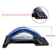 thumbnail image 6 of Back Stretcher For Back Pain, Lower Back Pain Relief Device, Multi-Level Back Massager, Lumbar Support Stretcher For Herniated Disc, Sciatica, Scoliosis,Lumbar Correction Pad Back Support Device, 6 of 8