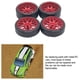 thumbnail image 5 of Bewildely 4 unids/set 27mm neumático de deriva llanta de Metal para 1/28 Wltoys K969 K989 P929 -Z 1/28 RC Coche Kits de construcción modelo negro, 5 of 6