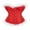 Red, variant on Gureui Ladies Casual Christmas Corset Tops, Flower Printing Feathers Splicing Front Buckle Back Tie Up Slim Fit Party Bars Shapewear Cosplay Costume for Women/Girls