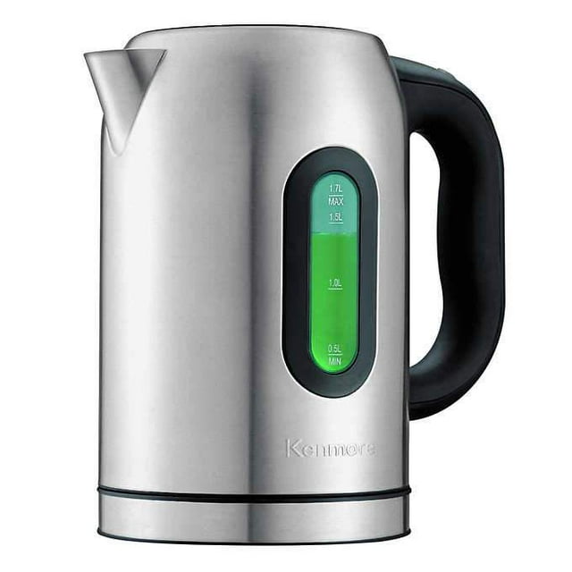 Kenmore Digital Cordless Stainless Steel Kettle
