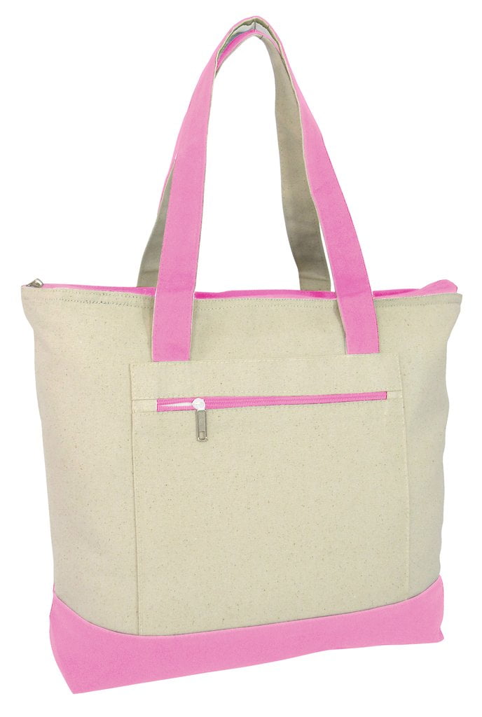 beach bag with pockets and zipper