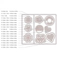 thumbnail image 3 of Sizzix Framelits Dies By Stephanie Barnard 17/Pkg-Half A2 Card, 3 of 4