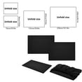 thumbnail image 3 of Home Savings Items!Kyusrd Four Piece Fitted Sheet Set Bed Sheet Home Textile Solid Color Imitation Satin, 3 of 6