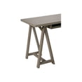 thumbnail image 4 of Simpli Home Sawhorse - Table - Rectangulaire - Gris Vieilli - base Gris Vieilli, 4 of 6