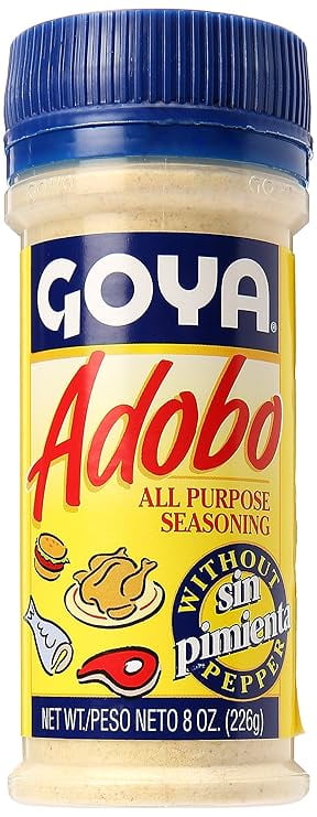 Ultimate Goya Seasoning Box – 7-Pack Variety: Five Adobo favorites – All Purpose with Pepper , Without Pepper , with Sazón, Lemon & Pepper, and with Cumin – plus two Sazón classics