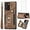 Brown, variant on Phone Case for Samsung Galaxy Note 20 Ultra 5G Wallet Cover with Screen Protector and Wrist Strap RFID Card Holder Ring Stand Note20 Plus Notes 20Ultra Note20+ U + 20+ Twenty Not S20 Women Men Pink