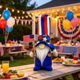 thumbnail image 3 of Nkmbld 4th of July Patriotic Gnomes Decorations Handmade Plush Gnomes Table Decorations Farmhouse Tiered Tray Decorations for Kitchen Desk Table Shelf Decor, 3 of 8