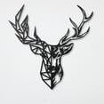 thumbnail image 5 of Deer Head Metal Wall Art, 5 of 12