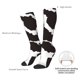 thumbnail image 4 of Fotbe Cow Skin 2 Calcetas Divertidas Estampadas para Hombre y Mujer, Calcetas de Algodón hasta la Rodilla para Caminar, Correr, Enfermería y Embarazo, 4 of 6
