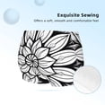 thumbnail image 2 of Pofeuu Mandala Floral Line Art Print Soft Cotton Girls Boyshort panties Toddler Underwear-X-Small, 2 of 5