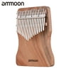 ammoon 17-Key Thumb Piano Kalimba Camphorwood C Tone with Carry Bag Music Book Musical Scale Stickers Tuning Hammer Accompaniment Chain Tassel Decoration Finger Protector Musical Gift