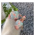 thumbnail image 2 of Estuche protector para auriculares para mujeres y niñas, bonito diseño floral, brillante y suave, 2 of 4