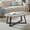 Faux Concrete Gray, variant on Roundhill Furniture Modern Harmony Wood Oval Coffee Table