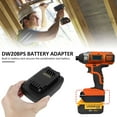 thumbnail image 2 of MesaSe Battery Adapter for 20V Max Li-Ion Battery Compact Power Tools  Battery Converter Battery Adapter Convert to 18/20V Power Tools Lithium-ion Battery DCB180 DCB182 DCB184, 2 of 10