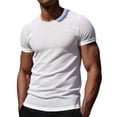 thumbnail image 7 of Dresfit Breeze Shirts for Men Cooling Quick Dry T Shirts Summer 2026 Short Sleeve Crew Neck Athletic Basic Shirts Lightweight Solid Big and Tall Shirt M, 7 of 7