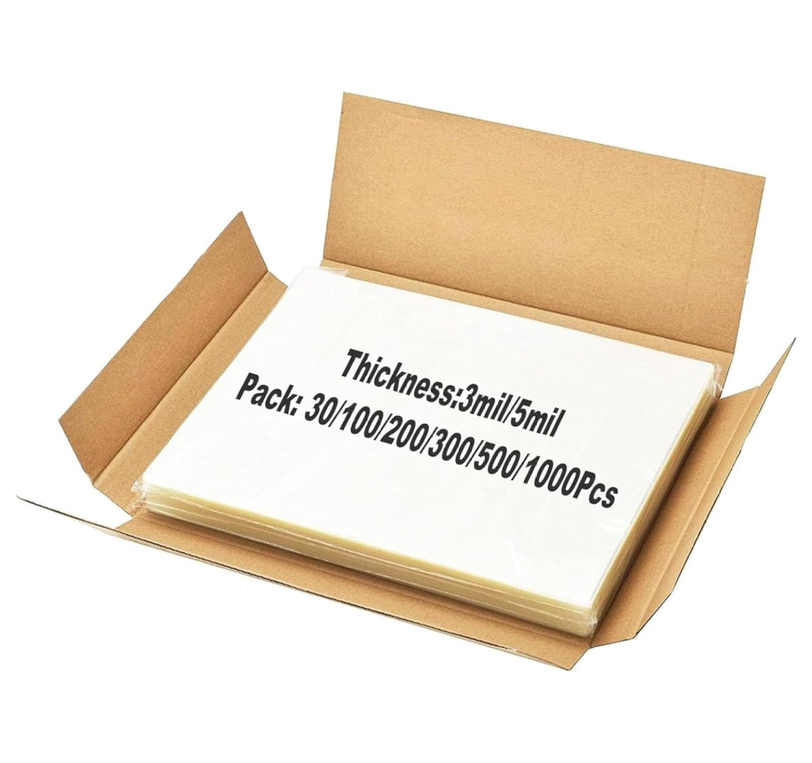 300 Pack Laminating Sheets, Clear 9 x 11.5 Inch Thermal Laminating Pouches for Thermal Laminator, 3 Mil Lamination Sheet Paper, Letter Size, HeatSeal 3Mil