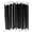 Black, variant on 100 Pcs Colorful Individually Wrapped Disposable Plastic Drinking Straws (0.43" Wide X 9.45" Long)