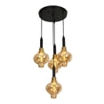 thumbnail image 1 of Lampara Colgante ILUMINACION LUZ VIC 4 Luces Cristal, 1 of 2