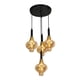 thumbnail image 1 of Lampara Colgante ILUMINACION LUZ VIC 4 Luces Cristal, 1 of 2