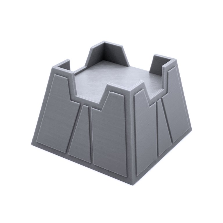 EnderToys Puente Para Escenarios De Wargame – Impreso En 3D En PLA, Pintable, Escala 28 Mm, Medidas 200x80x23 Mm