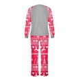 thumbnail image 4 of Pyjamas de Noël Assortis pour la Famille, Tenues Assorties Colorées pour un Style Familial Cohésif (Rouge), 4 of 4