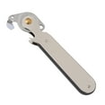 thumbnail image 4 of HEMOTON Stainless Steel Manual Can Opener with Comfortable Grip for Home Kitchen Travel Bars Silver 3.5 x 1.5 x 1.5 Inches, 4 of 8