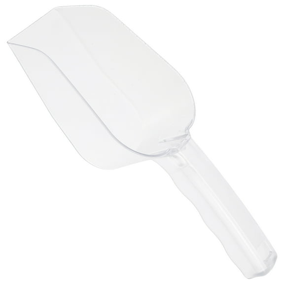 MEIBUTYUP Large Transparent PC Scoop 1 Pack Household Kitchen Scoop for Food and Bulk Items