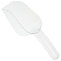 MEIBUTYUP Large Transparent PC Scoop 1 Pack Household Kitchen Scoop for Food and Bulk Items