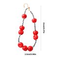 thumbnail image 3 of Resin Bead Necklace Portable Peach Collarbone Chain for Women Fashion Jewelry Colorful Sturdy Accessories, 3 of 9