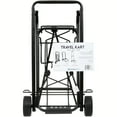 Black Metal Luggage Cart