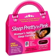 DAP World Sleep Pretty in Pink Women's Natural Sleep Formula, 30 ea