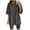 Dark Gray, variant on Tanghaowl Short Sets for Women, Womens Two Piece Outfits Short Sleeve Tops Running Yoga Sport Sets Activewear Summer Athletic Training Gym Shorts Suit Dark Gray XXXL