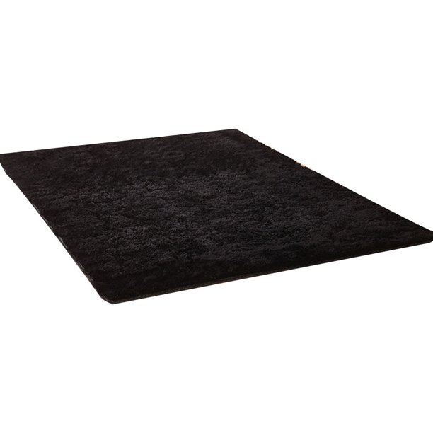 Alfombra Worallymy para sala de estar y dormitorio alfombra suave antideslizante alfombra para suelo de Yoga de pelo largo alfombra para mesita de noche lavable al agua Worallymy JD735924566