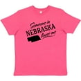 thumbnail image 3 of Inktastic Someone in Nebraska Loves Me Youth T-Shirt, 3 of 5