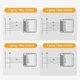 thumbnail image 2 of Tuya WiFi Smart Dimmer Switch Module 2CH Control LED Lights Dimmable Switch Stepless Dimming+Voice Control, 2 of 5