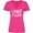 Hot Pink, variant on Inktastic Fight Breast Cancer Pink Ribbon Women's V-Neck T-Shirt