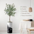 thumbnail image 3 of Artificial Tree in Contemporary Planter, Fake Eucalyptus Silk Tree for Indoor and Outdoor Home Decoration - 66" Overall Tall (Plant Pot Plus Tree), 3 of 5