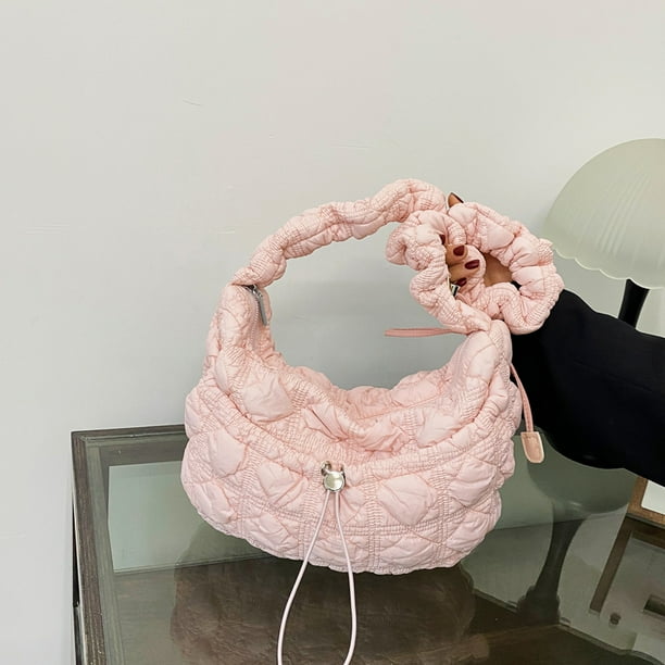 Bag Hobo Hopfy Homming Puffer -Ruched Soft Life For Women compras Viajes