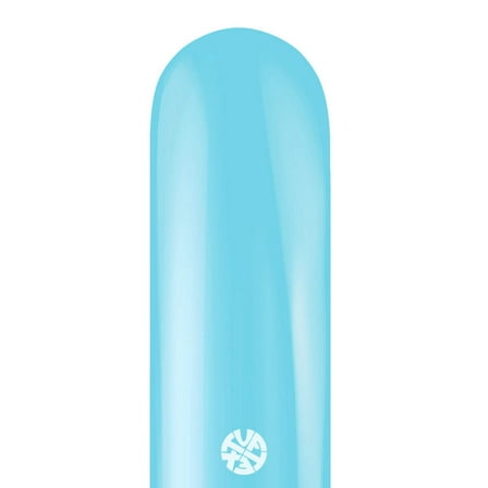 260T TUFTEX Tuftex Sea Glass Blue Latex Entertainer Balloons (50 Pack) - Party Supplies Decorations