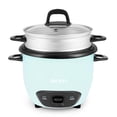 thumbnail image 1 of AROMA® Olla Arrocera y para Granos de 6 Tazas Cocidas / 1.5 Qt. (ARC-743-1NGBL), Azul Claro, 1 of 7