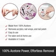 thumbnail image 2 of SuperNail Pure Acetone Nail Polish Remover Professional Strength Liquid, Unscented, 8 fl oz, 2 of 2