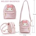 thumbnail image 2 of Small Backpack Shoulder Bags Cute PU Shoulder Bag Small Backpack Shoulder Bags for Women Girls Shoulder Bag, 2 of 5